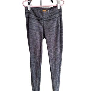 Lucy Powermax Size XS Hatha Collection Leggings Grey Marl Yoga Gym Ankle Length